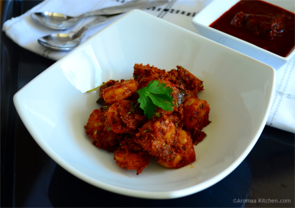Prawn Curry (Dry)